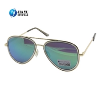 Name Brand Wholesale Protection Double Bridge CE UV400 Polarized Retro Metal Sunglasses